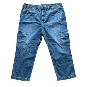 Torrid High Rise Straight Vintage Stretch Jeans Women’s Sz 26 Short Medium Wash